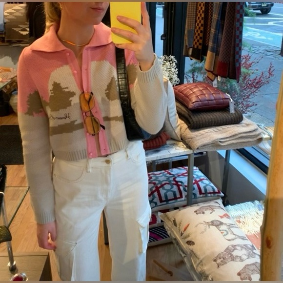 House of Sunny Daybreak Knit Cardigan - pink - US Size 8 - $145 MSRP - Picture 2 of 14